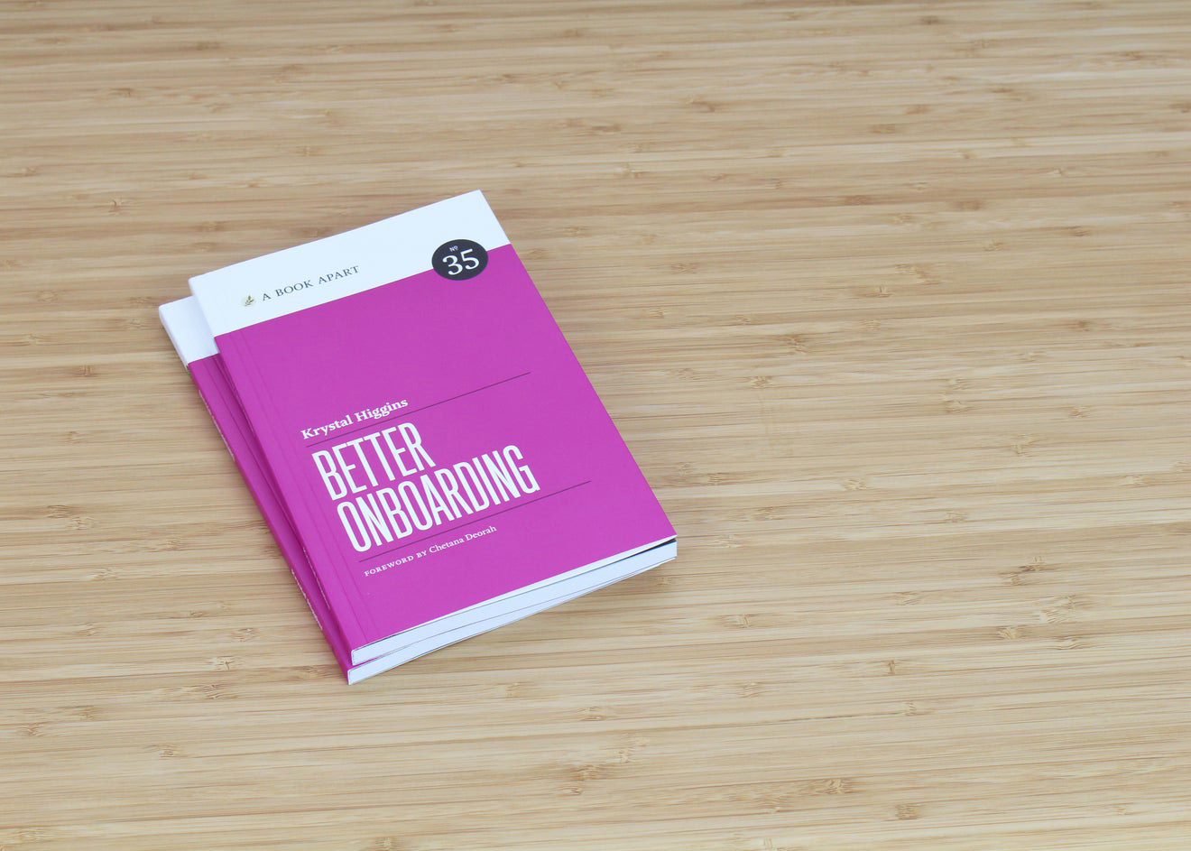 Photo of Better Onboarding book by Krystal Higgins