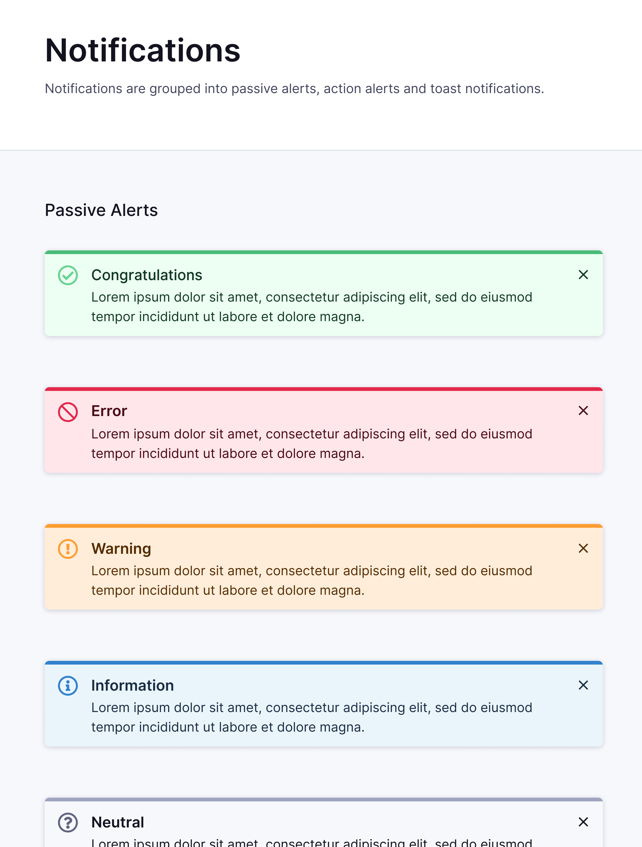 Notifications